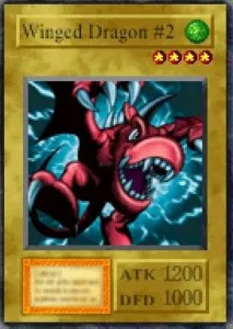 Carta Winged Dragon #2 de Yu-Gi-Oh! Forbidden Memories