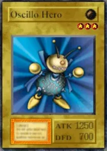 Carta Oscillo Hero de Yu-Gi-Oh! Forbidden Memories