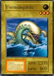 Carta Yormungarde de Yu-Gi-Oh! Forbidden Memories