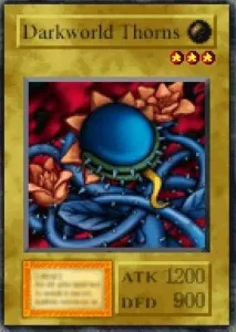 Carta Darkworld Thorns de Yu-Gi-Oh! Forbidden Memories