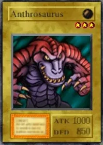 Carta Anthrosaurus de Yu-Gi-Oh! Forbidden Memories