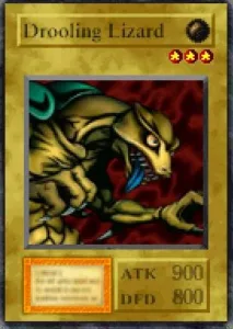 Carta Drooling Lizard de Yu-Gi-Oh! Forbidden Memories