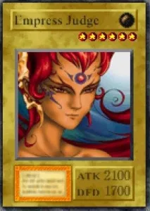 Carta Empress Judge de Yu-Gi-Oh! Forbidden Memories