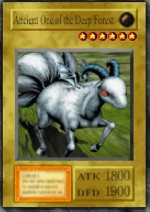 Carta Ancient One of the Deep Forest de Yu-Gi-Oh! Forbidden Memories