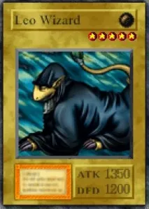 Carta Leo Wizard de Yu-Gi-Oh! Forbidden Memories