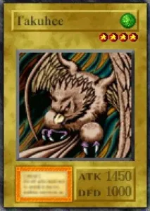 Carta Takuhee de Yu-Gi-Oh! Forbidden Memories