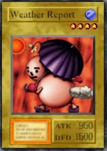 Carta Weather Report de Yu-Gi-Oh! Forbidden Memories