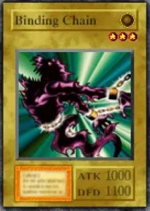 Carta Binding Chain de Yu-Gi-Oh! Forbidden Memories