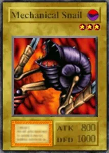 Carta Mechanical Snail de Yu-Gi-Oh! Forbidden Memories