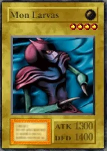 Carta Mon Larvas de Yu-Gi-Oh! Forbidden Memories
