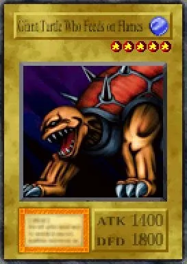 Giant Turtle Who Feeds on Flames