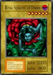 Carta Rose Spectre of Dunn de Yu-Gi-Oh! Forbidden Memories