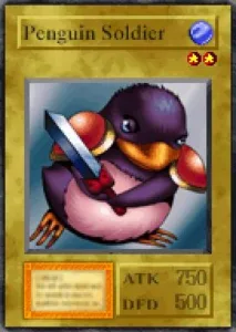 Carta Penguin Soldier de Yu-Gi-Oh! Forbidden Memories