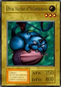 Carta Obese Marmot of Nefariousness de Yu-Gi-Oh! Forbidden Memories