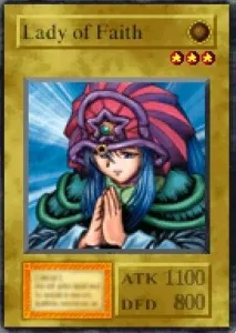 Carta Lady of Faith de Yu-Gi-Oh! Forbidden Memories