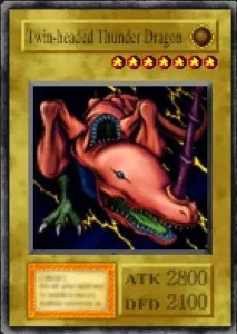 Carta Twin-headed Thunder Dragon de Yu-Gi-Oh! Forbidden Memories