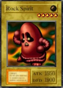 Carta Rock Spirit de Yu-Gi-Oh! Forbidden Memories
