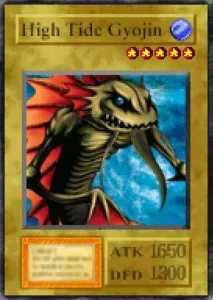 Carta High Tide Gyojin de Yu-Gi-Oh! Forbidden Memories