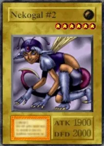 Carta Nekogal #2 de Yu-Gi-Oh! Forbidden Memories