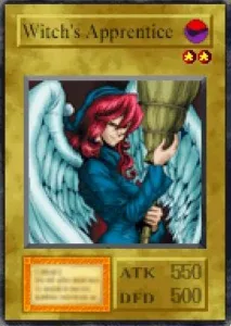 Carta Witch’s Apprentice de Yu-Gi-Oh! Forbidden Memories