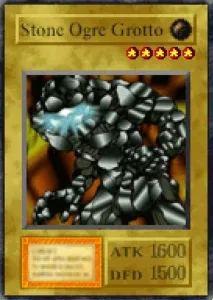 Carta Stone Ogre Grotto de Yu-Gi-Oh! Forbidden Memories