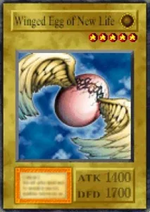 Carta Winged Egg of New Life de Yu-Gi-Oh! Forbidden Memories
