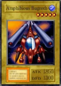 Carta Amphibious Bugroth de Yu-Gi-Oh! Forbidden Memories