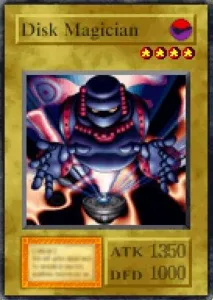 Carta Disk Magician de Yu-Gi-Oh! Forbidden Memories