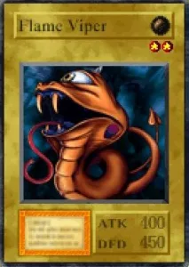 Carta Flame Viper de Yu-Gi-Oh! Forbidden Memories
