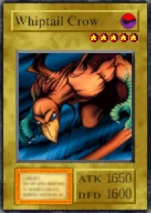 Carta Whiptail Crow de Yu-Gi-Oh! Forbidden Memories