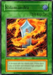 Carta Salamandra de Yu-Gi-Oh! Forbidden Memories
