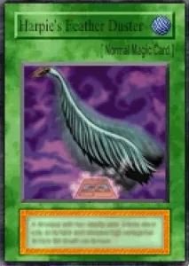 Carta Harpie’s Feather Duster de Yu-Gi-Oh! Forbidden Memories