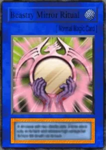Carta Beastry Mirror Ritual de Yu-Gi-Oh! Forbidden Memories