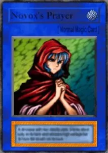 Carta Novox’s Prayer de Yu-Gi-Oh! Forbidden Memories