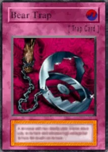 Carta Bear Trap de Yu-Gi-Oh! Forbidden Memories