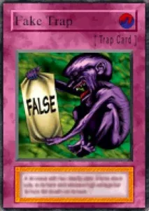 Carta Fake Trap de Yu-Gi-Oh! Forbidden Memories