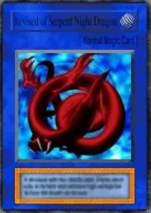 Carta Revived of Serpent Night Dragon de Yu-Gi-Oh! Forbidden Memories