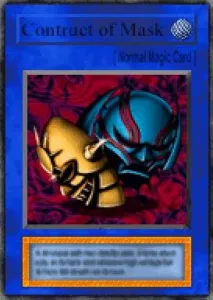 Carta Contruct of Mask de Yu-Gi-Oh! Forbidden Memories