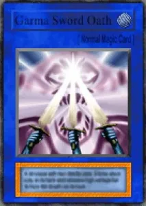 Carta Garma Sword Oath de Yu-Gi-Oh! Forbidden Memories