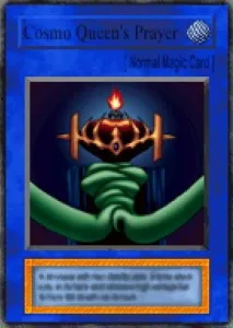 Carta Cosmo Queen’s Prayer de Yu-Gi-Oh! Forbidden Memories
