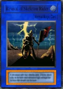 Carta Revival of Skeleton Rider de Yu-Gi-Oh! Forbidden Memories