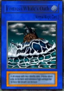Carta Fortress Whale’s Oath de Yu-Gi-Oh! Forbidden Memories
