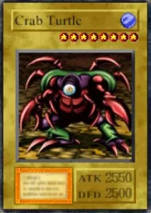Carta Crab Turtle de Yu-Gi-Oh! Forbidden Memories