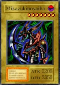 Carta Mikazukinoyaiba de Yu-Gi-Oh! Forbidden Memories
