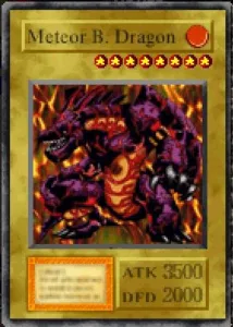 Carta Meteor B. Dragon de Yu-Gi-Oh! Forbidden Memories