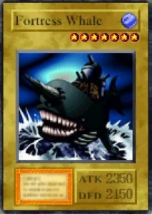 Carta Fortress Whale de Yu-Gi-Oh! Forbidden Memories