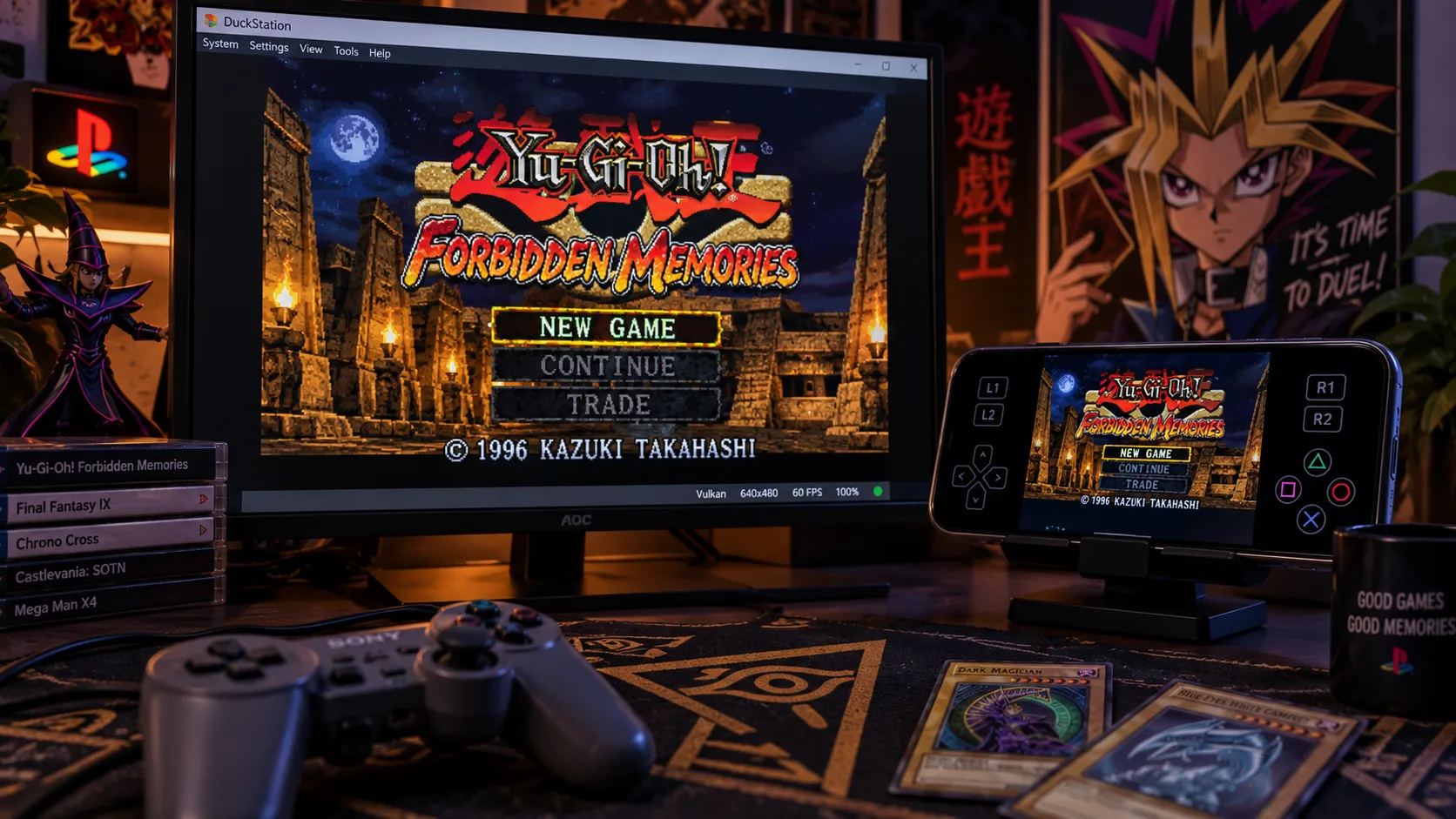 Como Jogar Yu-Gi-Oh! Forbidden Memories no PC e no Celular em 2026 (Guia Rápido do Emulador)